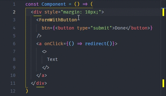 VS Code extension Highlight Matching Tag